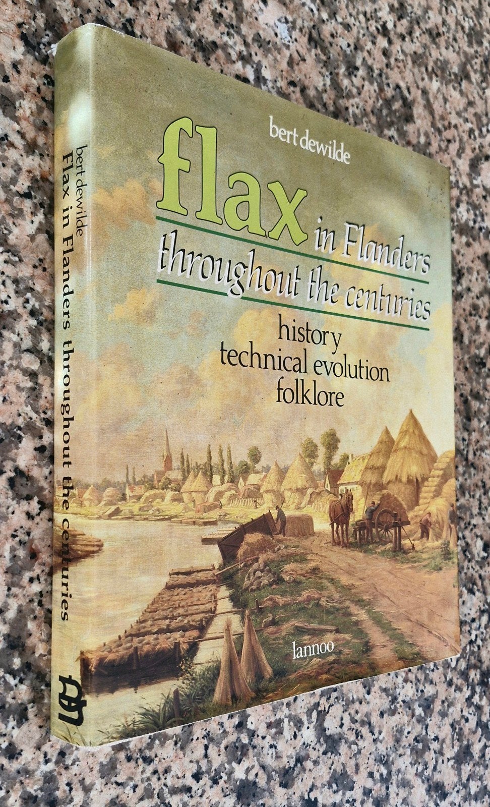 Vlas in Vlaanderen in de hele Centurion, Ophalen of Verzenden, Zo goed als nieuw, Bert dewilde