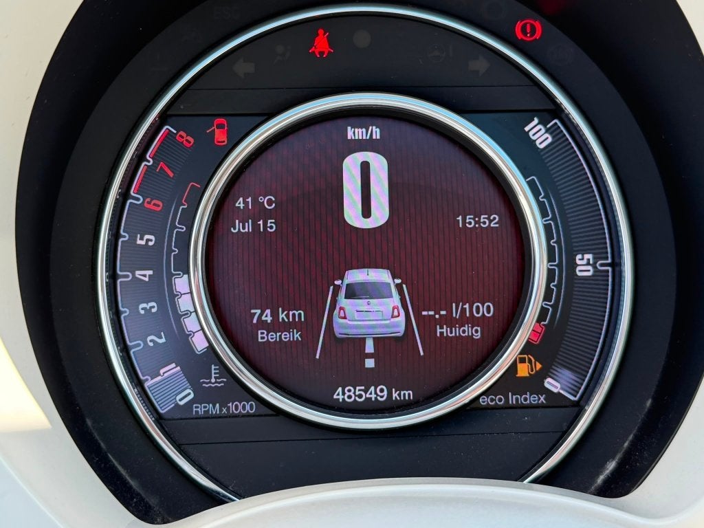 FIAT 500 DOLCEVITA - TOPPER, Auto's, Fiat, Bedrijf, Handgeschakeld, Hybride Elektrisch/Benzine, Zilver of Grijs