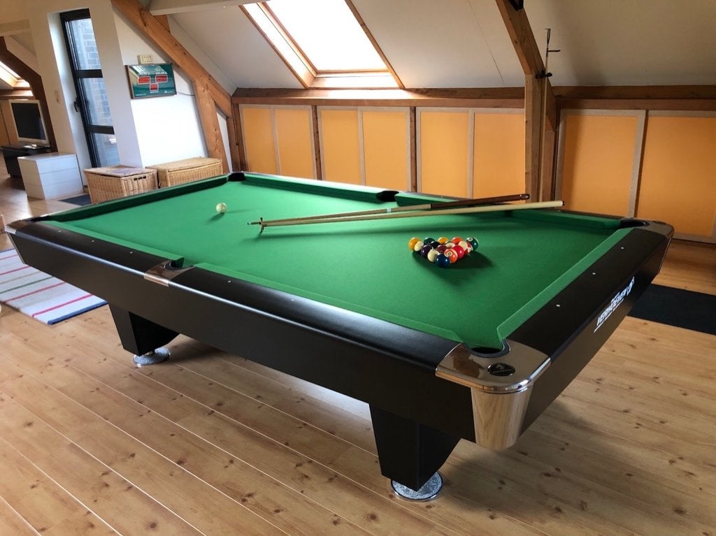 Top Pooltafel !, Ophalen, Zo goed als nieuw, Pooltafel