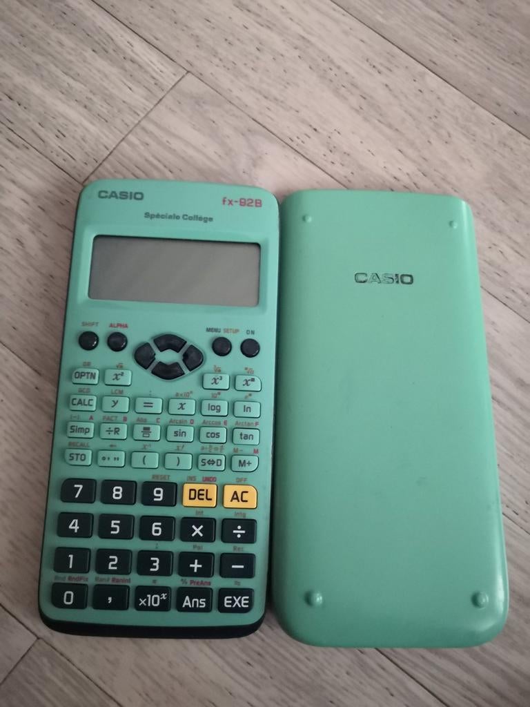 Casio fx92 B, Divers, Calculatrices, Enlèvement ou Envoi