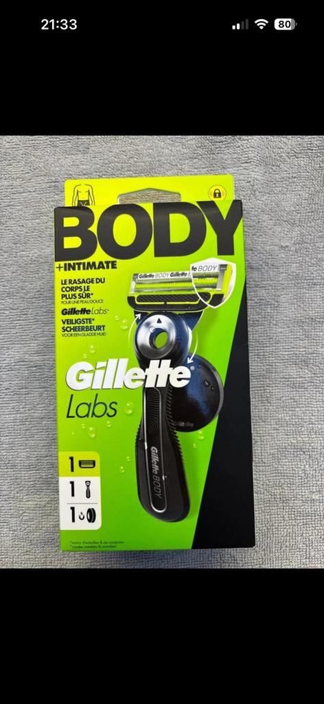 Gillette Labs body plus d’intimité, Enlèvement ou Envoi, Neuf