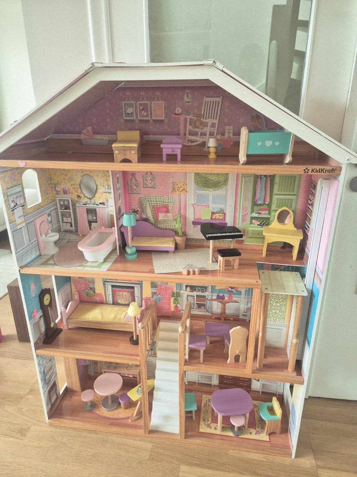 Poppenhuis/ barbiehuis, Ophalen, Poppenhuis