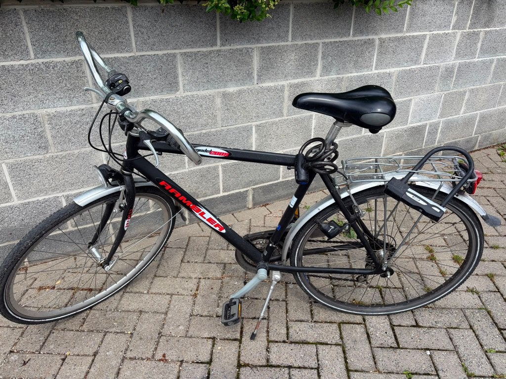 Oude fiets - kot-fiets, Ophalen, Gebruikt, Velgrem, Versnellingen