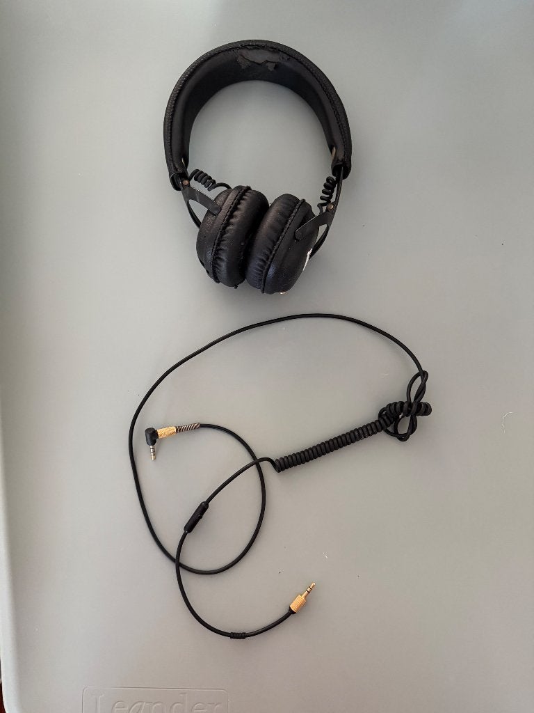Marshall headphone, TV, Hi-fi & Vidéo, Casques audio, Noir, Utilisé, Circum-auriculaire, Pliable