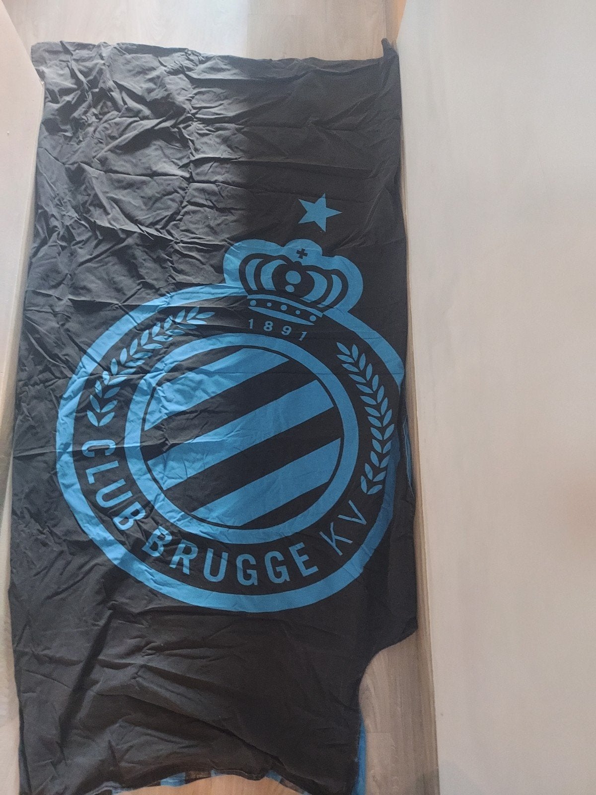 Club brugge laken met twee verschillende zijden, Ophalen of Verzenden