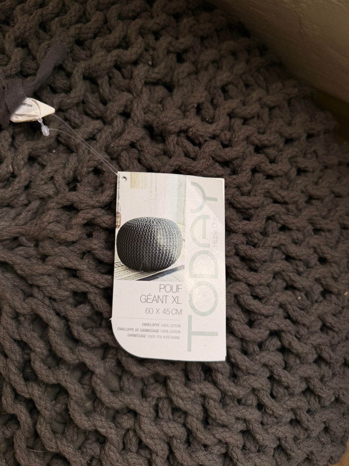 pouf WEBA, Neuf, Enlèvement, 50 à 75 cm, Ovale