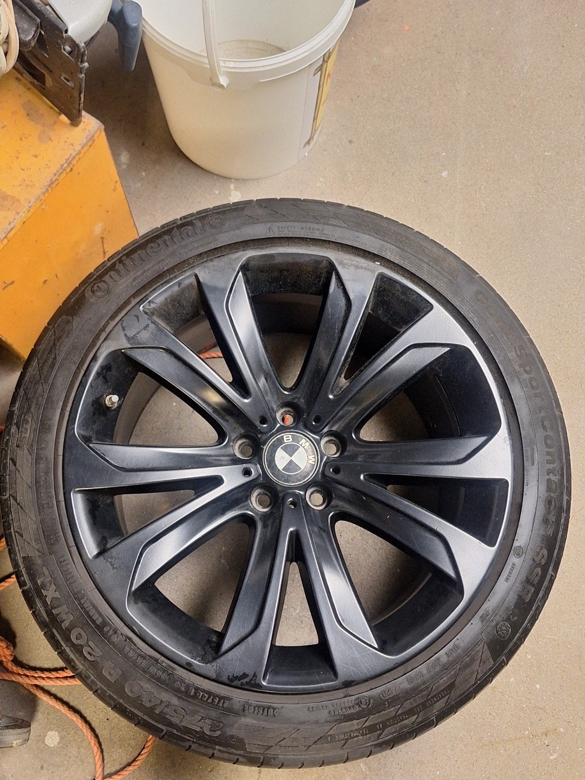originele BMW velgen met banden zomer, Particulier, Achat