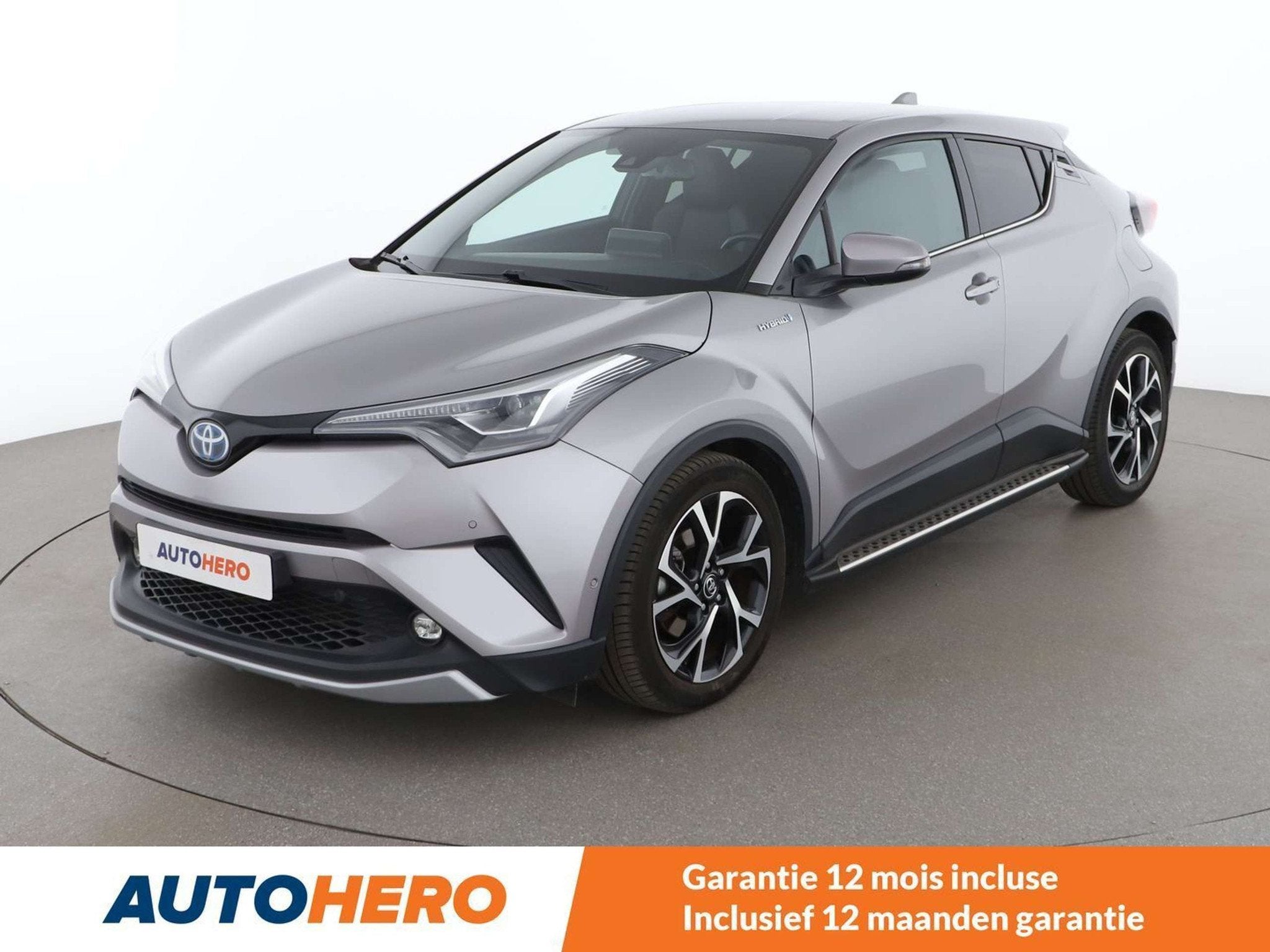 Toyota C-HR 1.8 Hybrid Active (année de construction 2018), Argent ou Gris, Achat, Euro 6, 5 portes