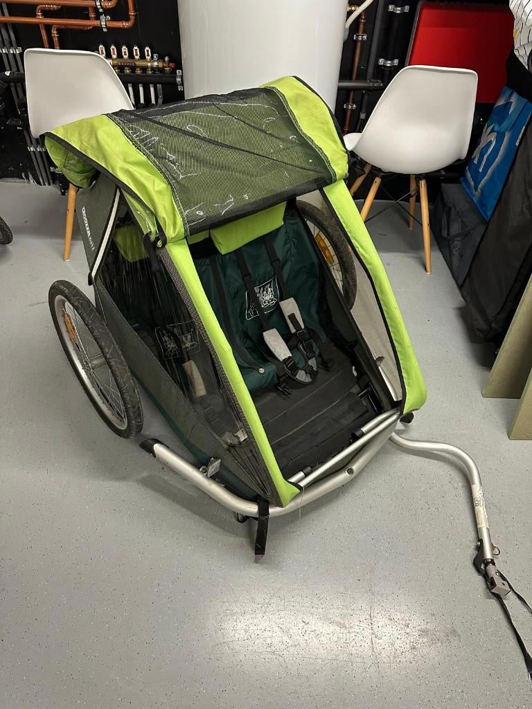 Croozer fietskar, Ophalen