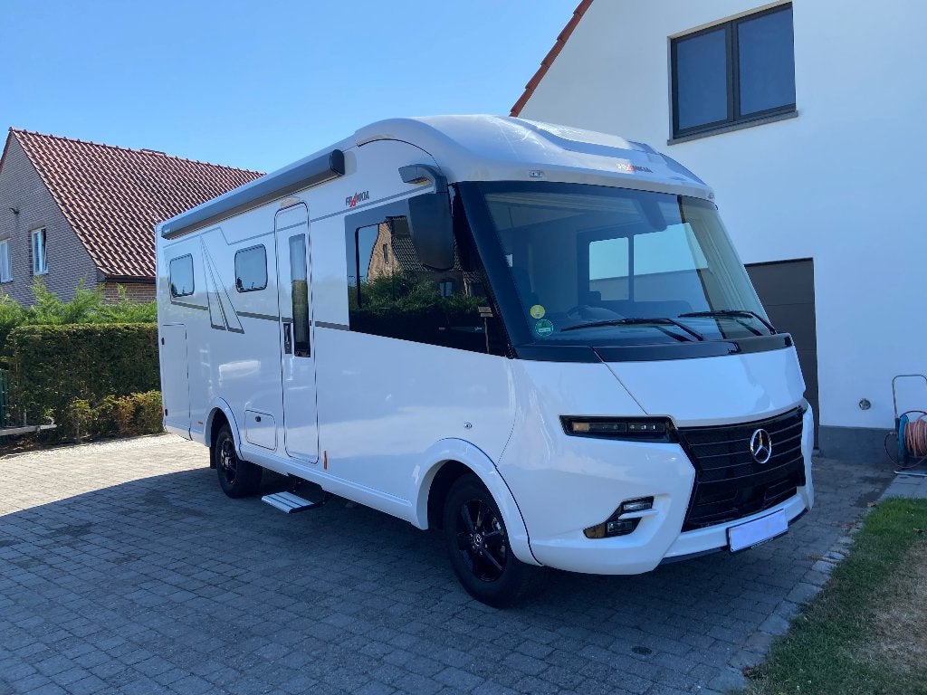 Frankia Neo Integraal - MTM 4500 kg - op B of C rijbewijs, Caravans en Kamperen, Mobilhomes, Ringverwarming, Luifel, 7 tot 8 meter