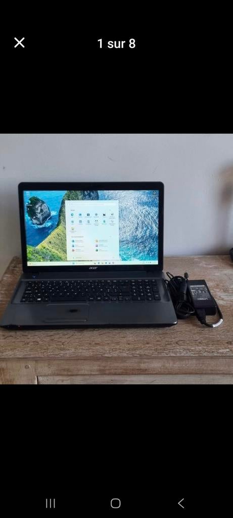 ACER ASPIRE, SSD 256Go, 8Go RAM, CÉLÉRON 1005, WIN 11