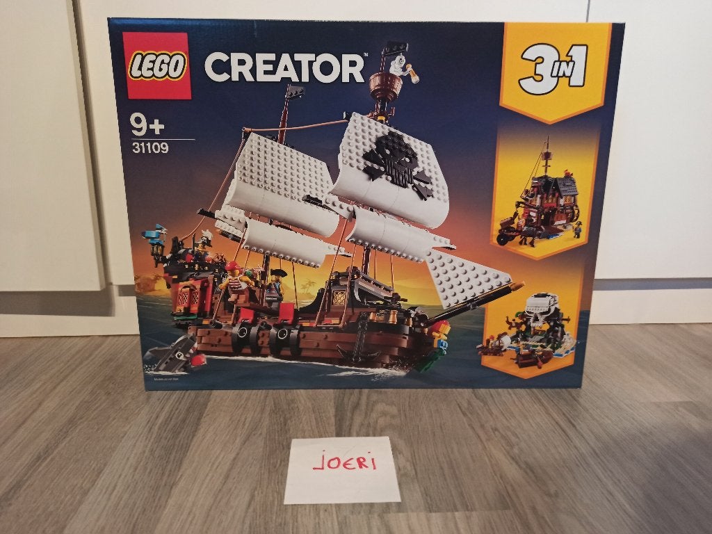 31109 LEGO Creator 3 in 1 Pirate Ship (NIEUW), Kinderen en Baby's, Lego, Nieuw, Ophalen of Verzenden, Creator
