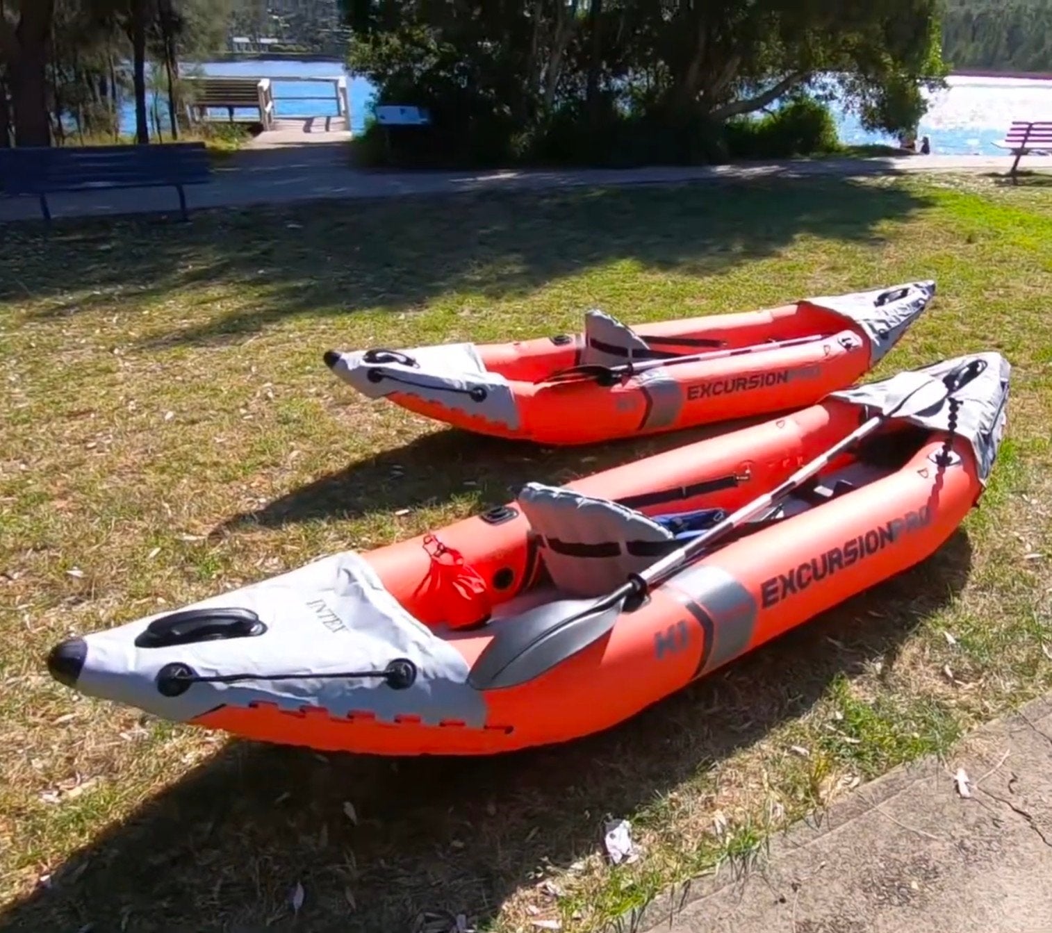 1 Kayak Intex Excursion Pro K1 ( comme neuf ), Sports nautiques & Bateaux, Canoës, Enlèvement ou Envoi, Une personne, Kayak
