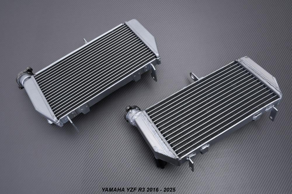 Radiateur Koeler Radiator AVDB YAMAHA YZF R3 320 2016 - 2025, Motoren, Ophalen of Verzenden, Nieuw