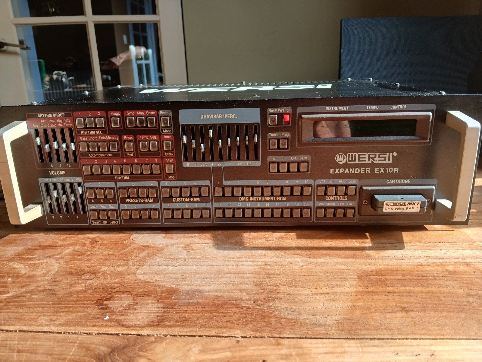 Wersi expander ex10r, Enlèvement