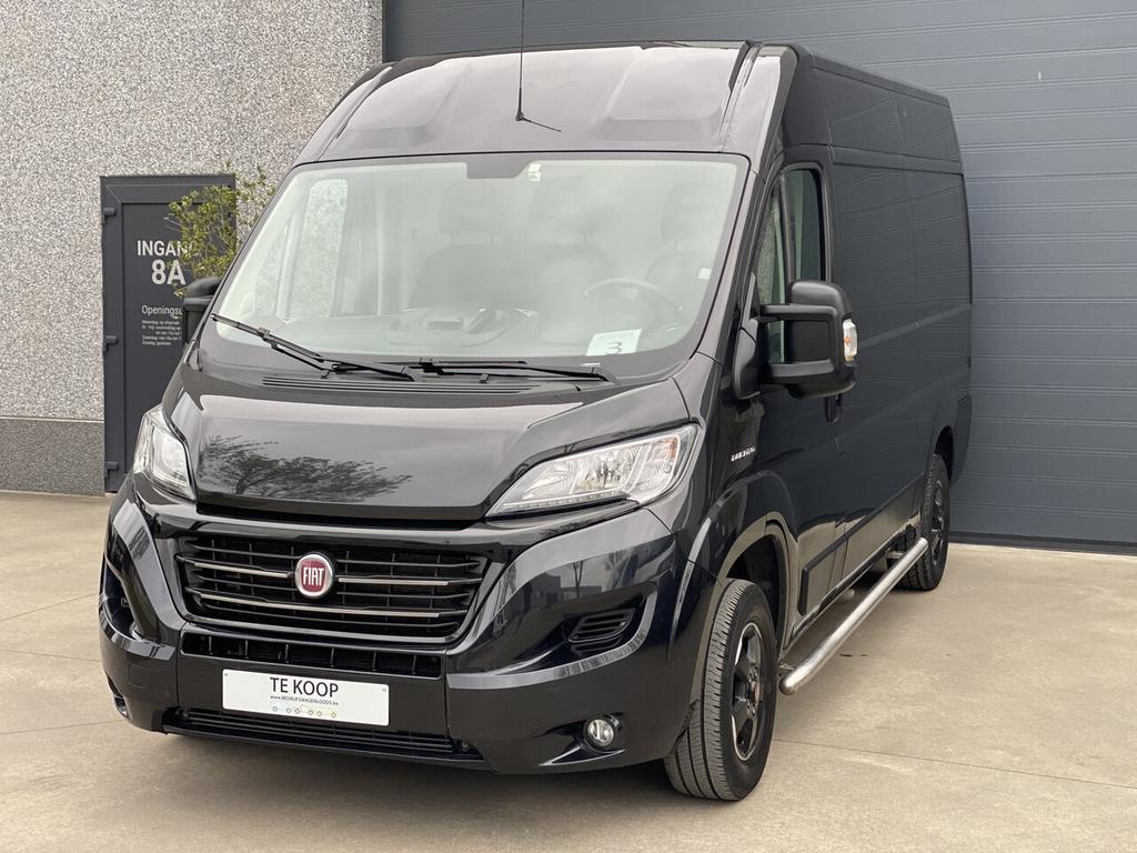 Fiat Ducato L2h2-mooi!-camera-trekhaak-15990€+BTW, Auto's, 2287 cc, 0 kg, Zwart, Bedrijf