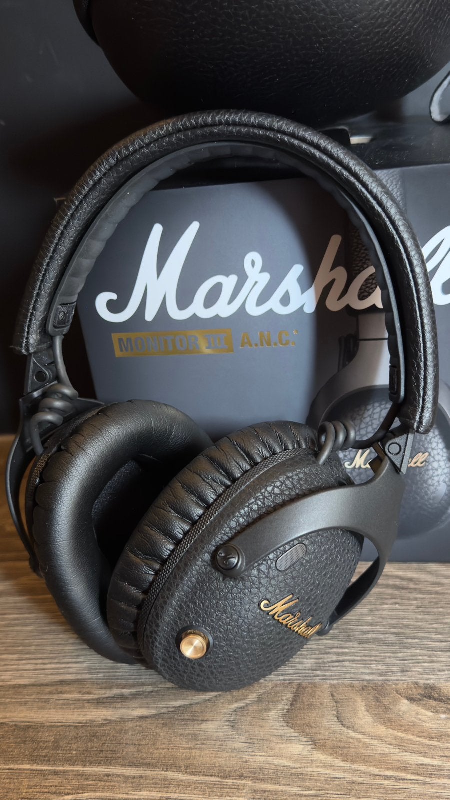 Marshall Monitor 3 A.N.C., Audio, Tv en Foto, Hoofdtelefoons, Ophalen, Zo goed als nieuw