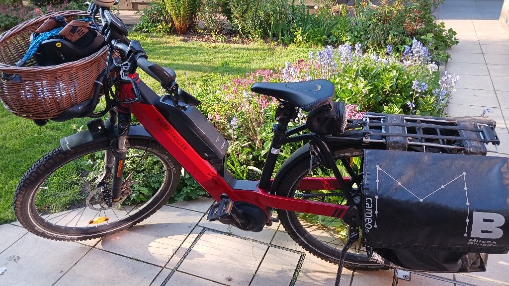 Speedbike Riese en Müller NEVO GT vario rood 47 LAGE opstap, Fietsen en Brommers, Gebruikt, 47 tot 50 cm, Schijfrem, Ophalen