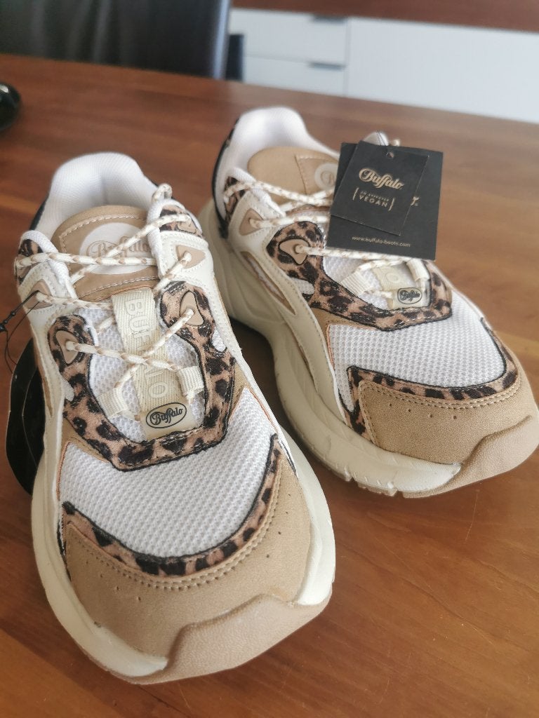 Buffalo, dames, schoenen, maat 37, Verzenden, Beige, Nieuw, Sneakers