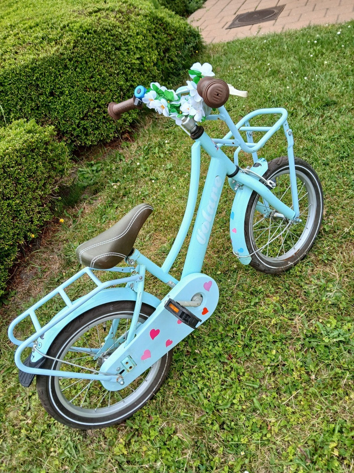 Kinderfietsje 16 inch 4j-6j €80, Ophalen, 16 inch