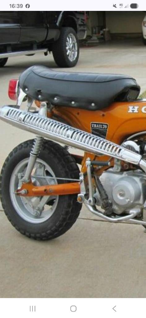 Housse selle honda ct70, Motos, Enlèvement ou Envoi