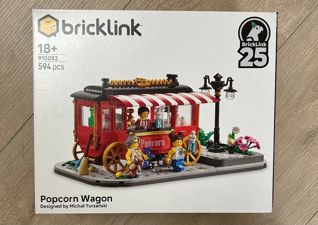 Bricklink LEGO set 910052 popcorn wagon, Lego, Nieuw, Ophalen of Verzenden, Complete set