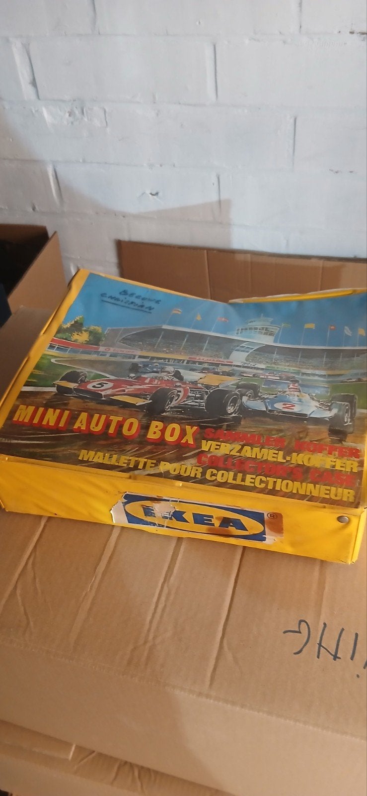 box met matchbox en majorette, Ophalen of Verzenden