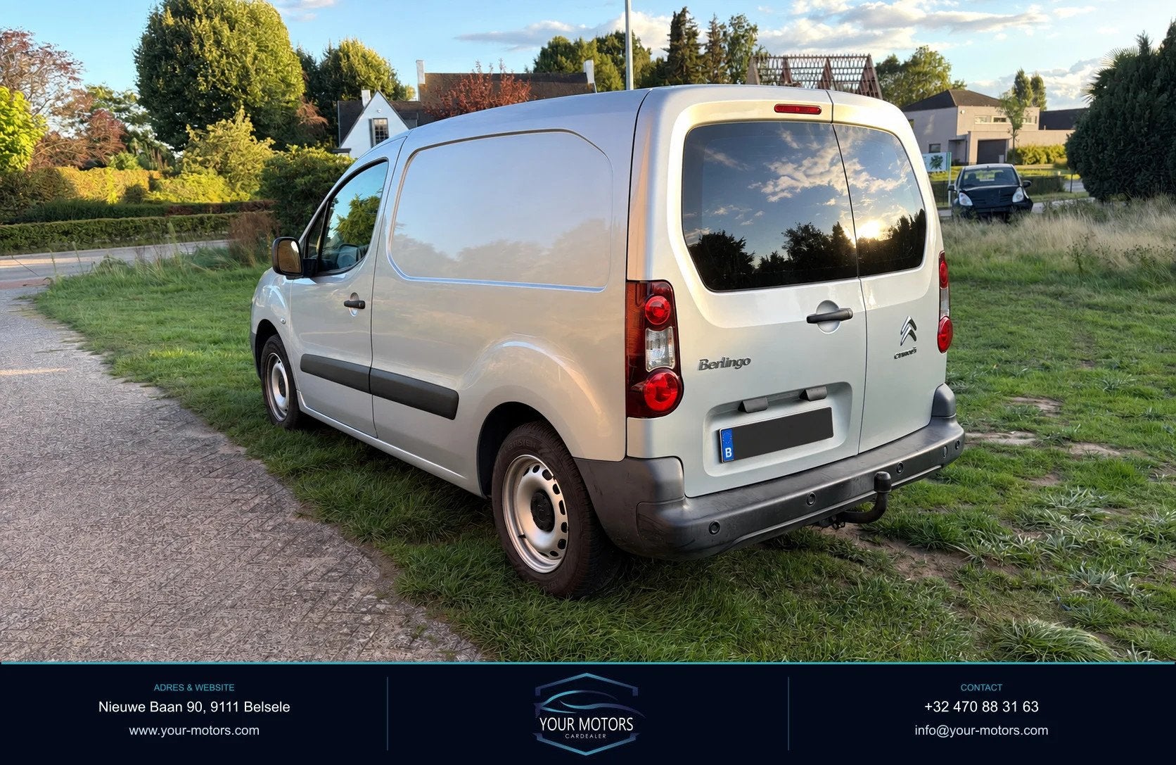 Citroen Berlingo 1.6 L1 BlueHDi Club, Autos, Argent ou Gris, Entreprise, Diesel, 55 kW