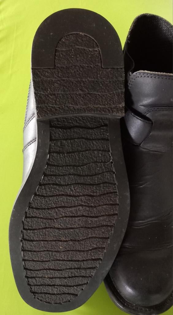 Chaussures hautes noires pointure 42 -> 7€, Enlèvement, Seconde main, Hommes, Bottes