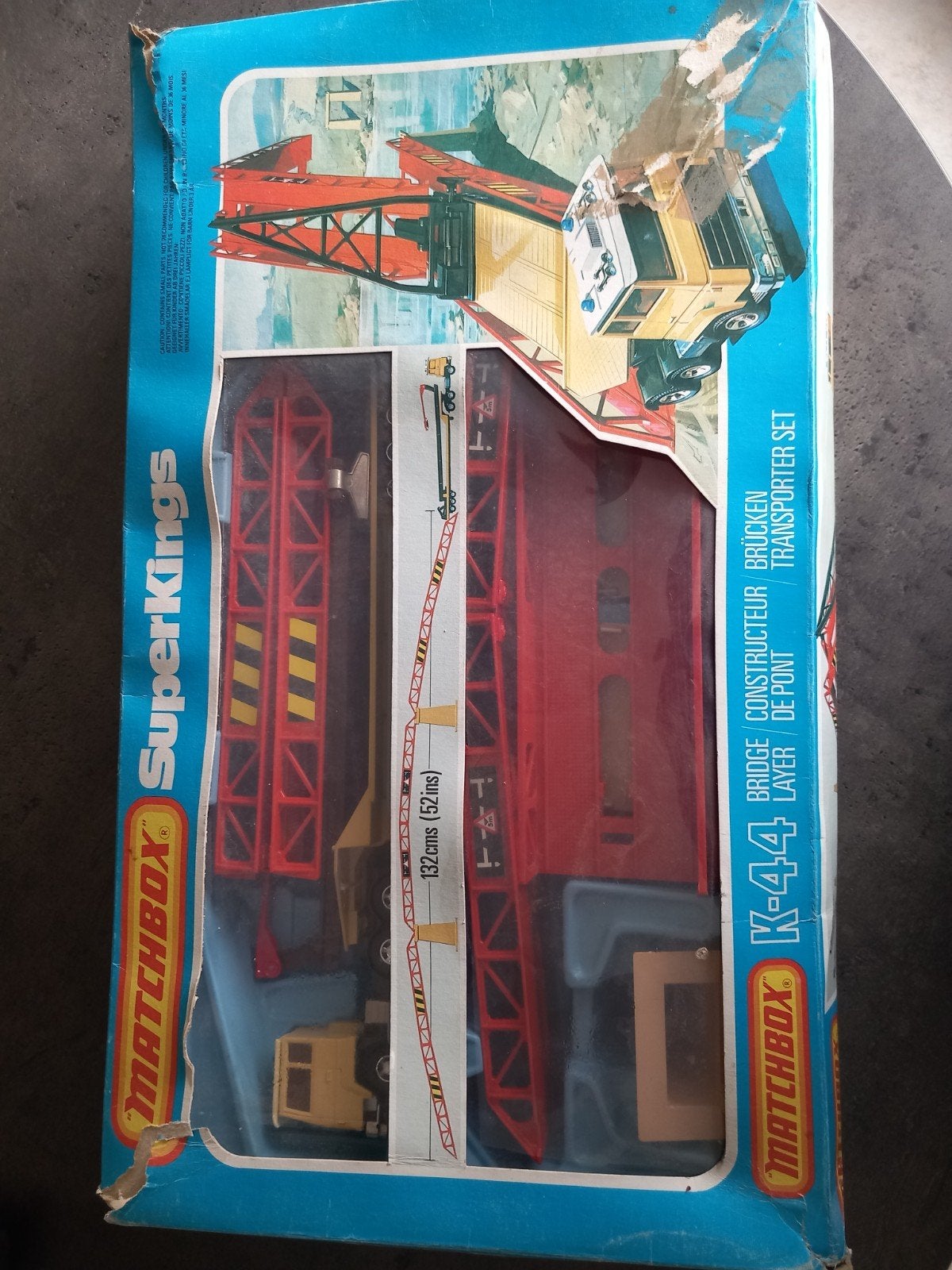 Vintage matchbox bridgelayer, Ophalen of Verzenden