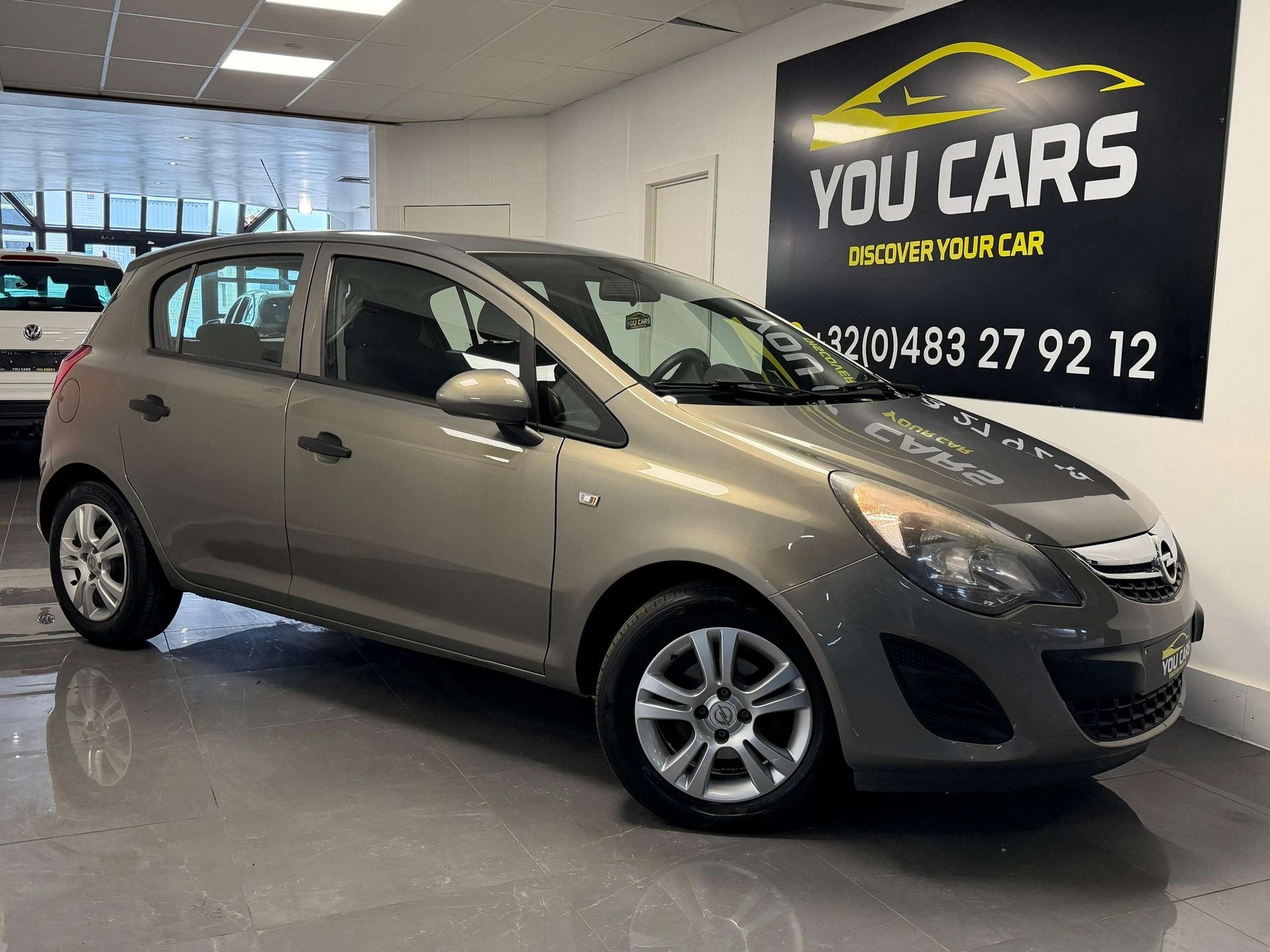 Opel Corsa 1.2i Enjoy Active 1 Jaar garantie, Auto's, Stof, Gebruikt, 4 cilinders, 1229 cc