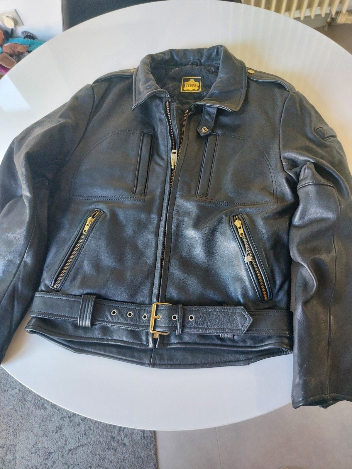 Lederen motorvest IXS maat 48, Motoren, Verzenden, Tweedehands, Heren, Ixs, Richa, Bering .