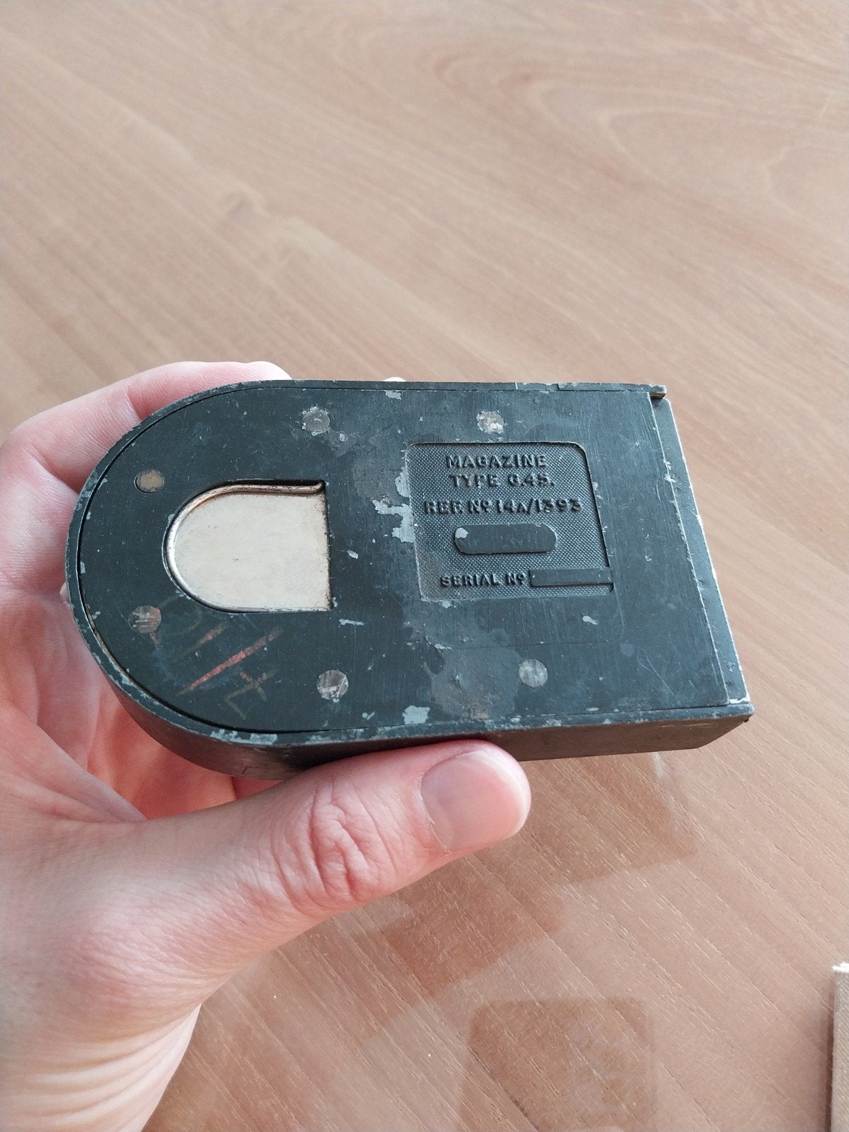 caméra embarquée type chargeur g45 spitfire RAF wo2, Collections, Enlèvement ou Envoi