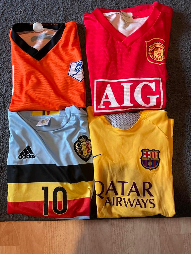 Retro voetbalshirts, Ophalen of Verzenden, Zo goed als nieuw