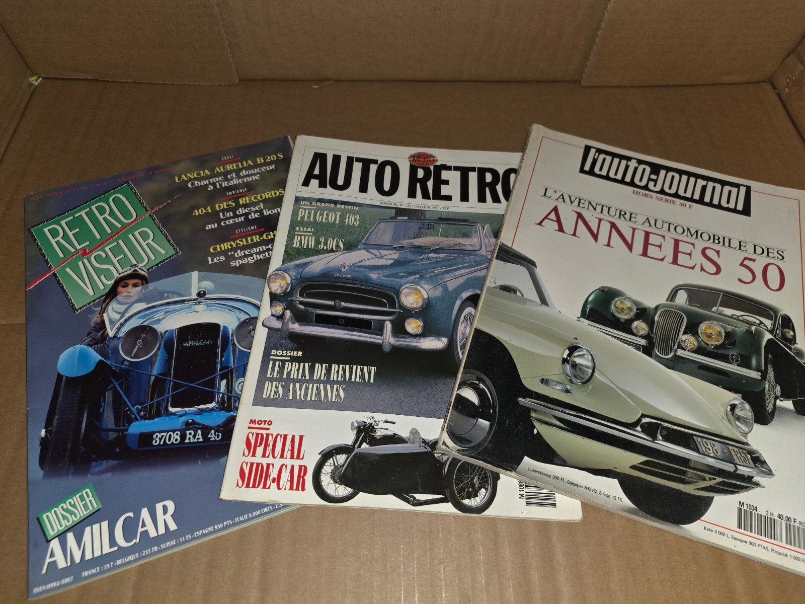 3 Auto tijdschriften jaargang 1991 1992, Ophalen of Verzenden