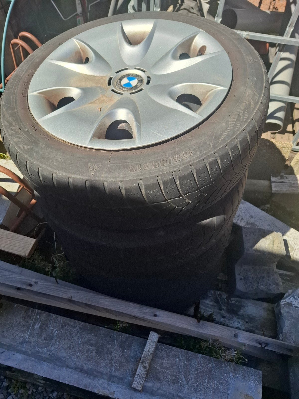 orginele velgen bmw 1serie, Ophalen, Gebruikt