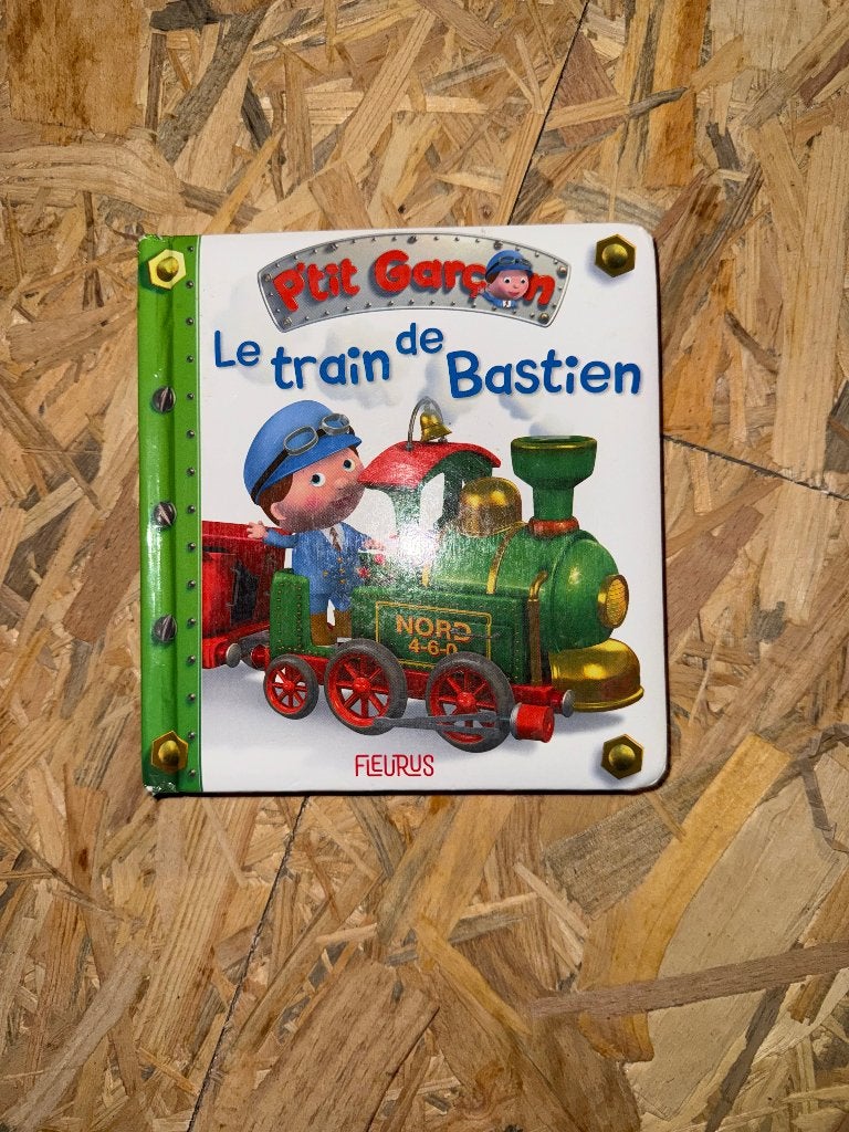 Livre P’tit Garçon Le train de Bastien, Livres, Enlèvement ou Envoi, Comme neuf