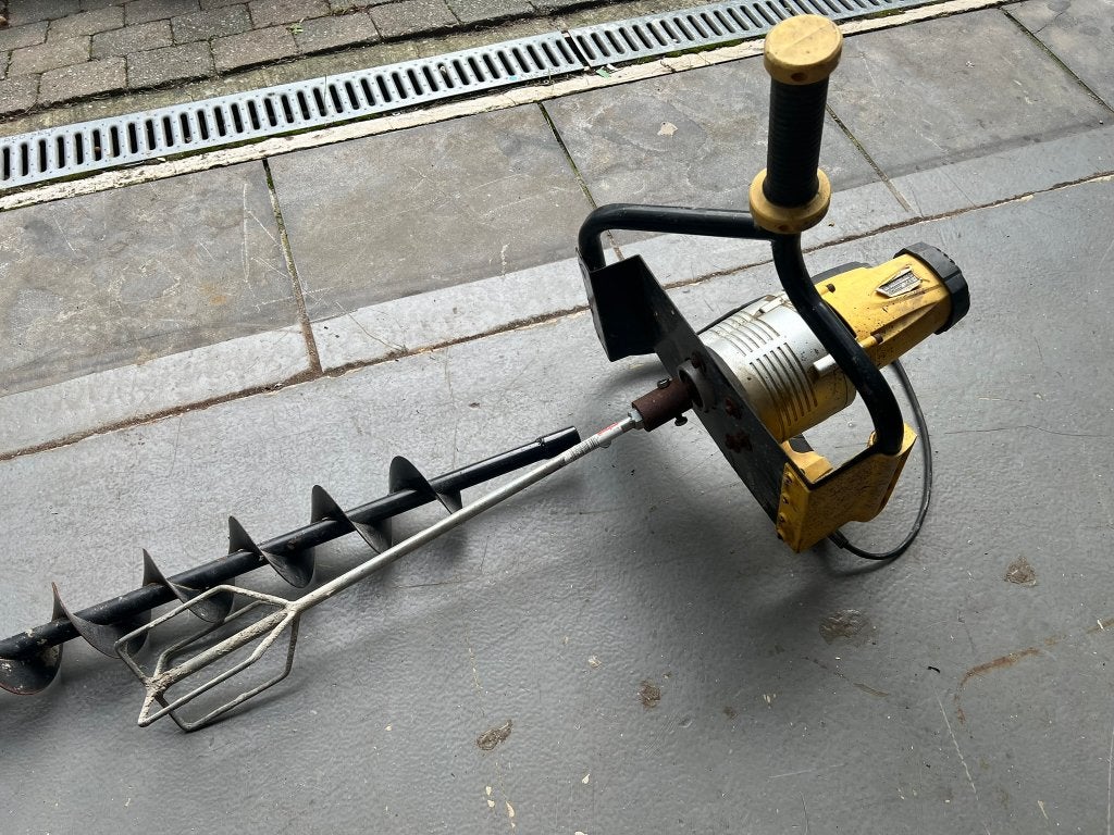 grondboor - mixer, Ophalen, Gebruikt, Grondboor, Powerplus garden