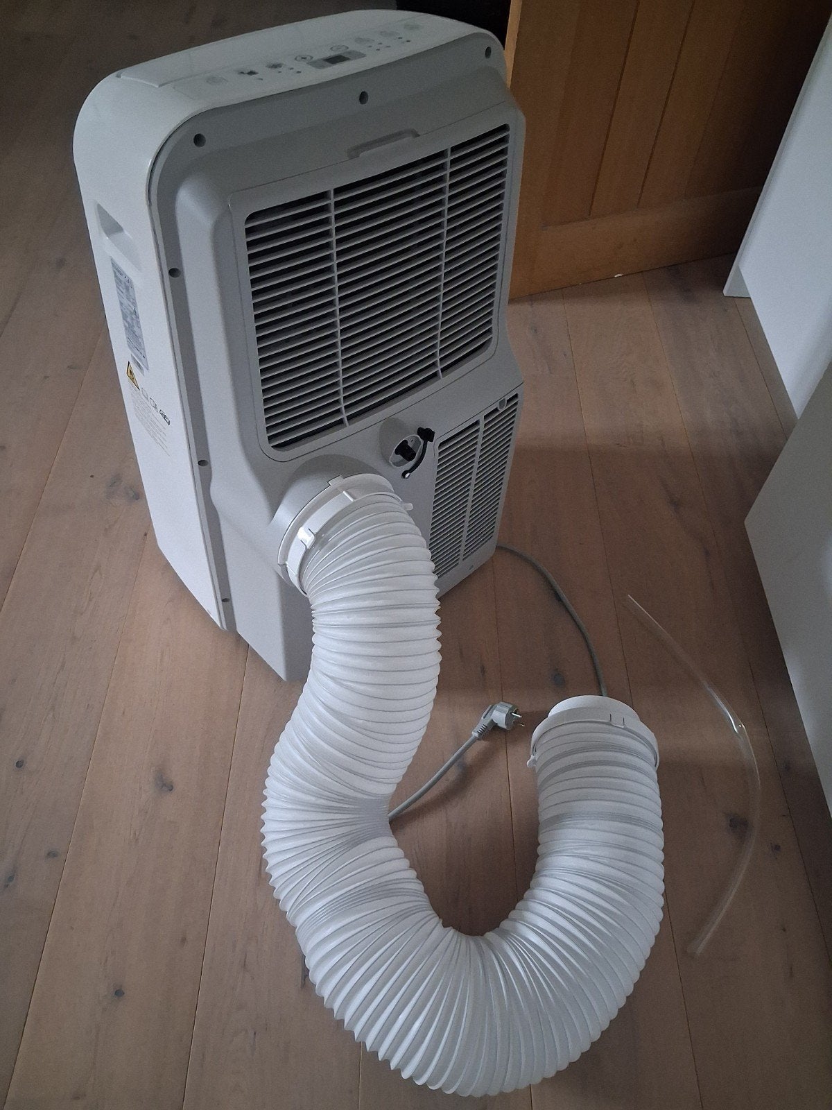 mobiele airco, Ophalen, Mobiele airco