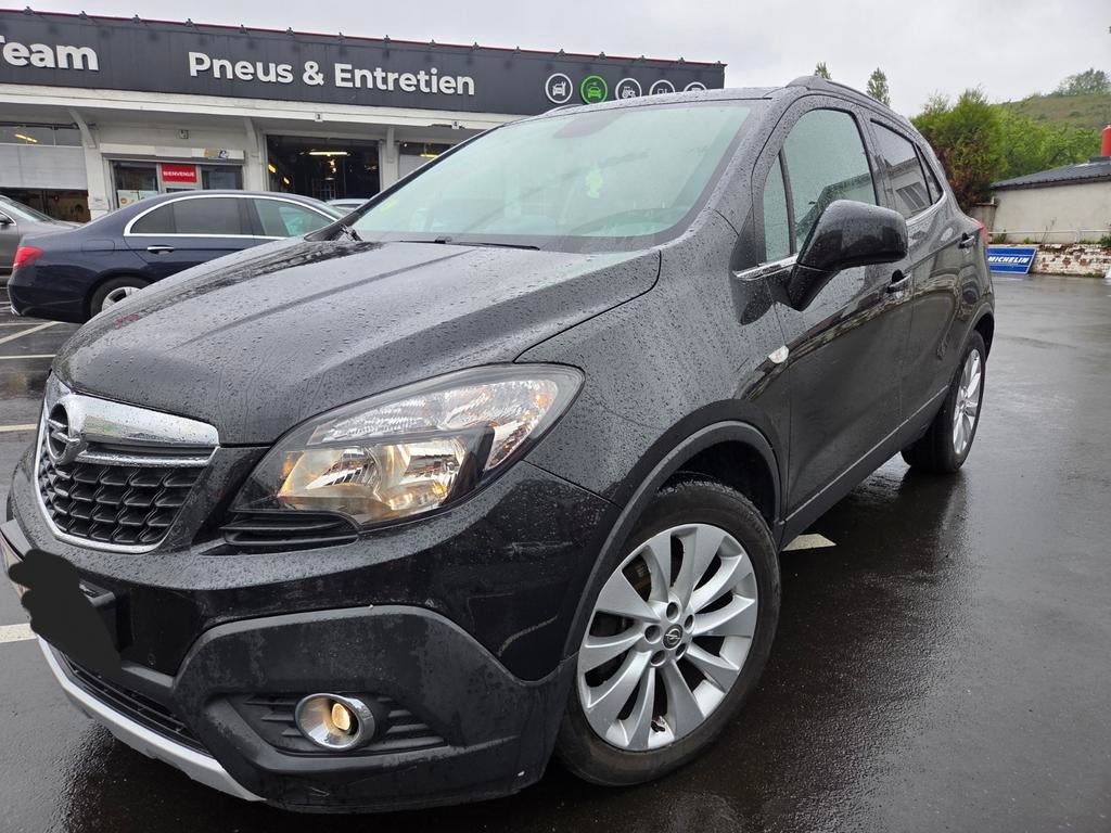 Opel Mokka 1.6CDTi*Euro6*Airco*Prête à immatriculée!!, Auto's, Voorwielaandrijving, 4 cilinders, 1600 cc, Zwart