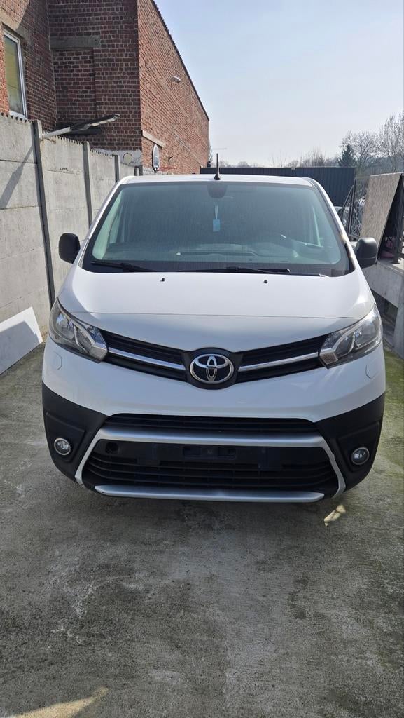 Toyota Proace 2.0D Automaat **Euro6D**, Auto's, 4 deurs, Leder en Stof, Wit, Electronic Stability Program (ESP)