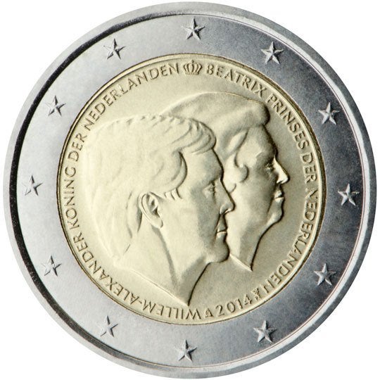 Pièce spéciale de 2 euros - 2€ Pays-Bas 2014, Enlèvement ou Envoi, 2 euros, Monnaie en vrac