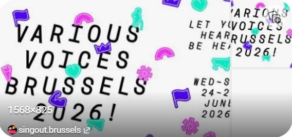 Various Voices, Deux personnes