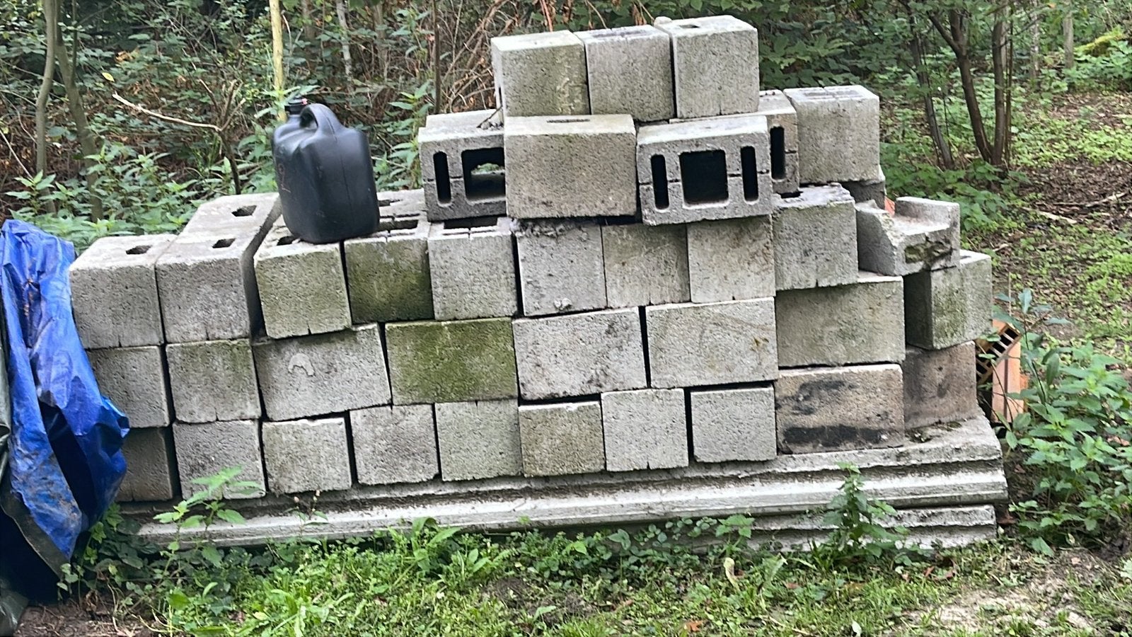 Betonsteen, Ophalen, Zo goed als nieuw