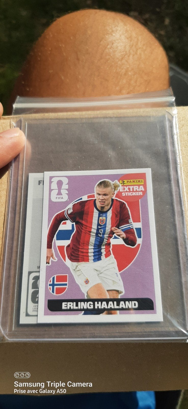 PANINI ERLING HAALAND  EXTRA STICKER  NEUF, Envoi