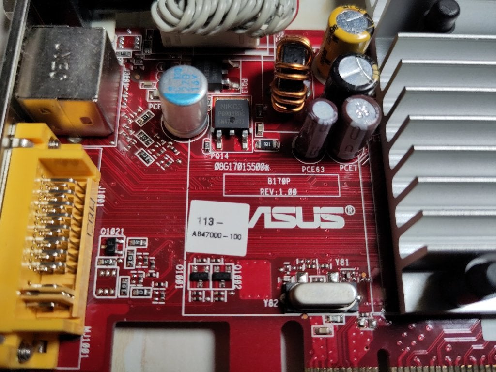gpu ATI Mobility Radeon HD 3450, Computers en Software, Vintage Computers, Ophalen, Asus
