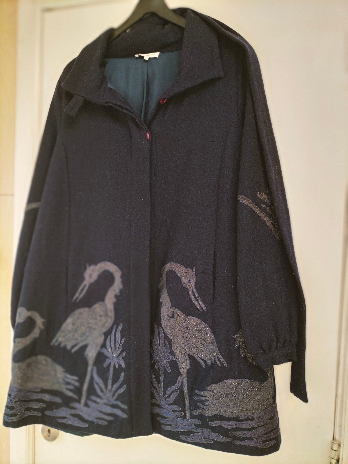 Essentiel Antwerp, prachtige donkerblauwe jas 40, Kleding | Dames, Ophalen of Verzenden