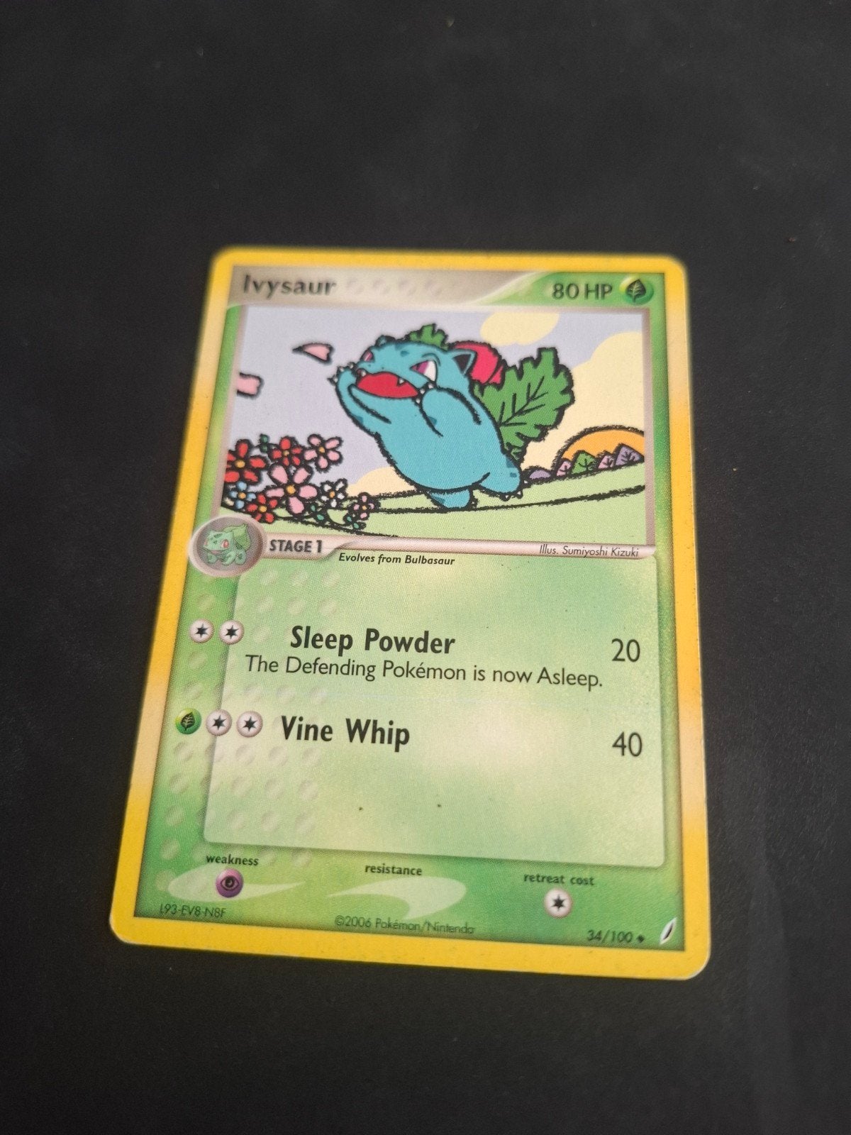 Ivysaur Pokémon kaart 34/100 (2006) - Goede staa, Ophalen of Verzenden