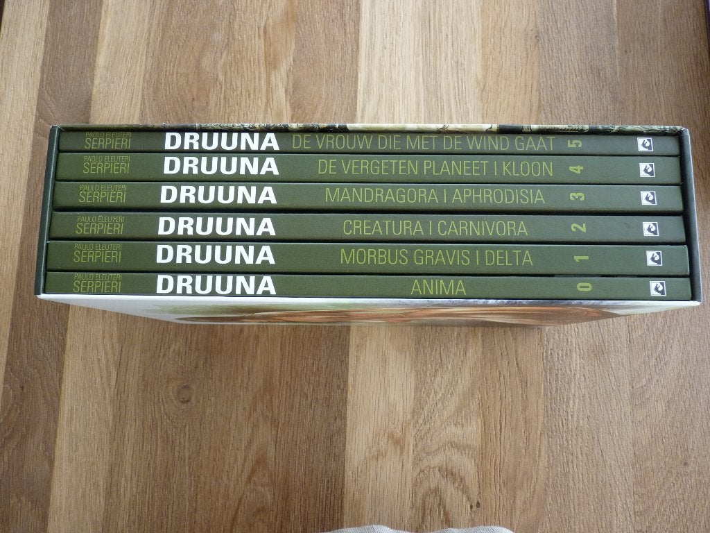 Druuna : Box - vol met delen 0-5  - Paolo Eleuteri -Serpieri, Boeken, Complete serie of reeks, Ophalen of Verzenden, Zo goed als nieuw