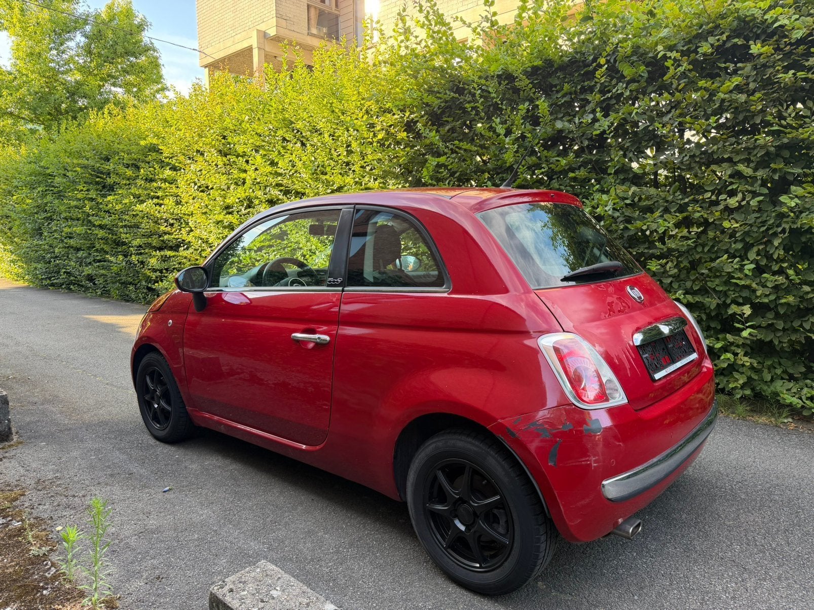 Fiat 500 1.4 benzine met 125.000KM PANO - DIGITALE AIRCO, Auto's, Fiat, Gebruikt, Electronic Stability Program (ESP), Bedrijf